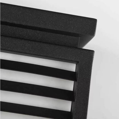 Verthara Premium Outdoor Waterproof Stainless Steel LED Wall Lights – Black Cubical Wall Sconces for Pathways and Garages