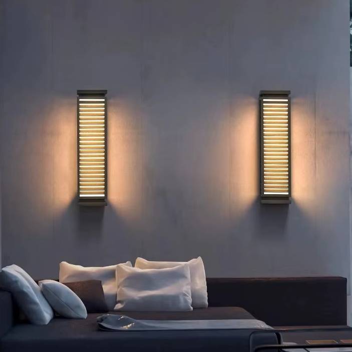 Verthara Premium Outdoor Waterproof Stainless Steel LED Wall Lights – Black Cubical Wall Sconces for Pathways and Garages