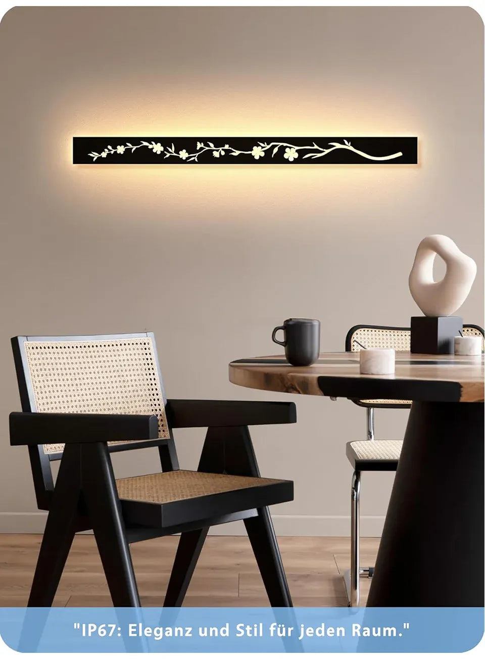 Verthara Premium Peach Blossom Waterproof Outdoor Wall Light