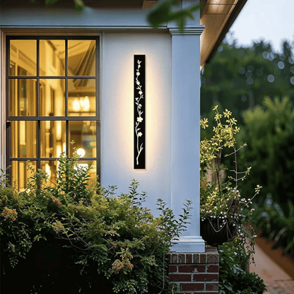 Verthara Premium Peach Blossom Waterproof Outdoor Wall Light