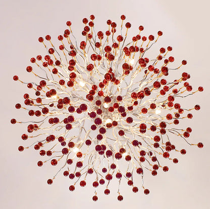 Verthara Premium Pink Crystal Princess Room Chandelier