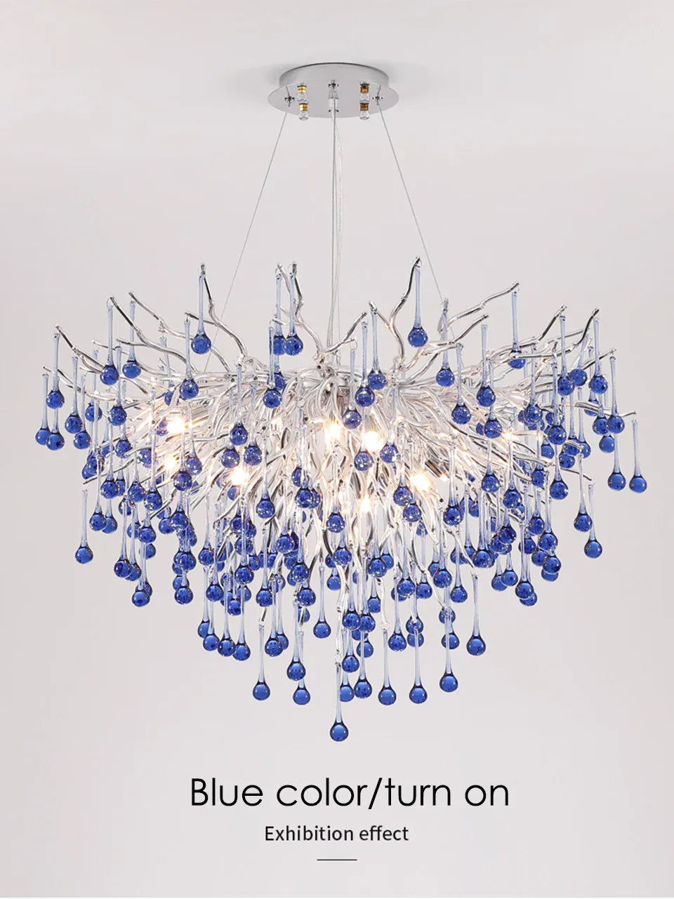 Verthara Premium Pink Crystal Princess Room Chandelier