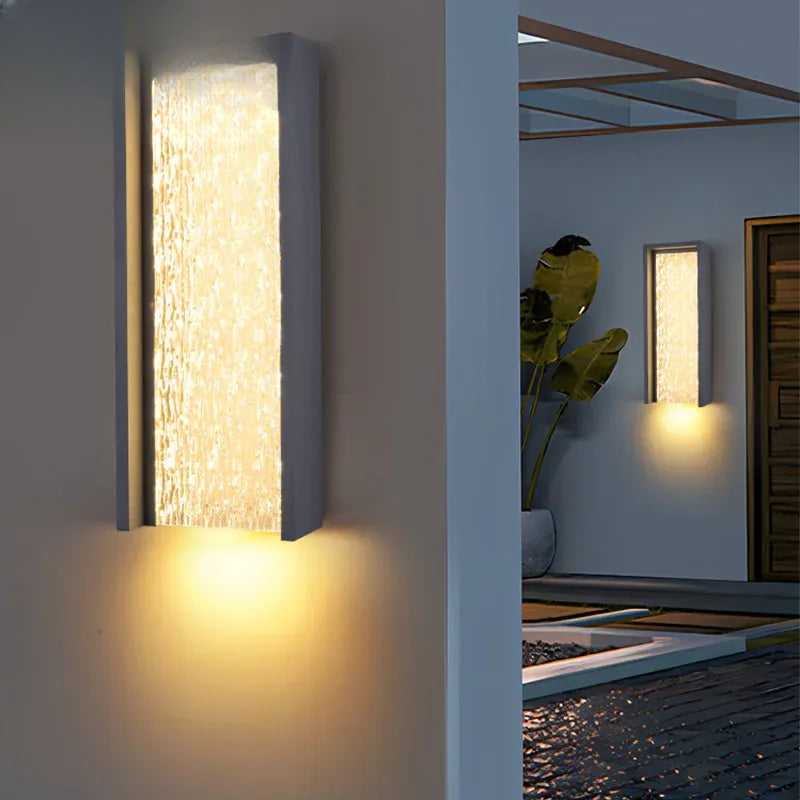 Verthara Premium Rectangle Outdoor Wall Sconce