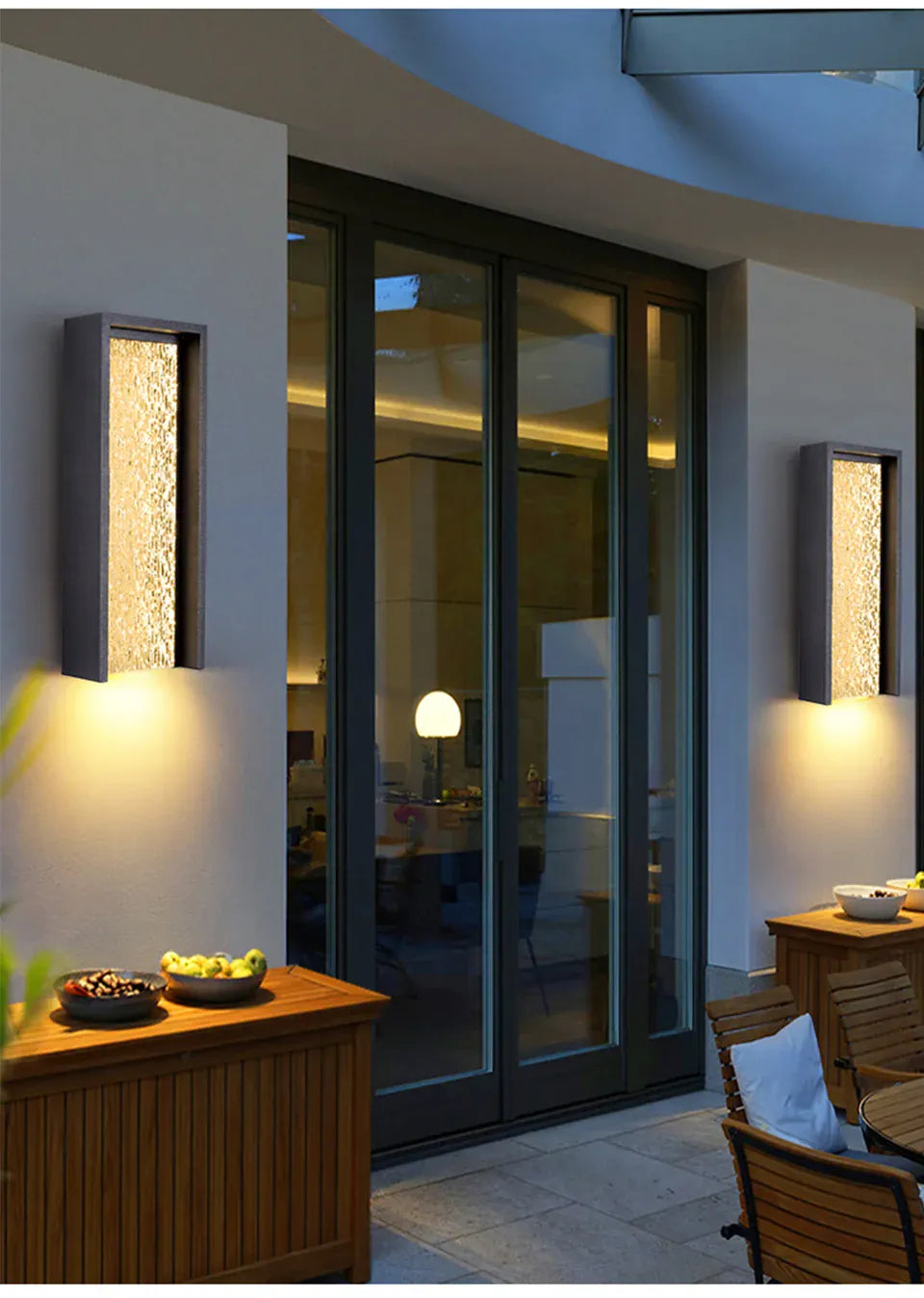 Verthara Premium Rectangle Outdoor Wall Sconce