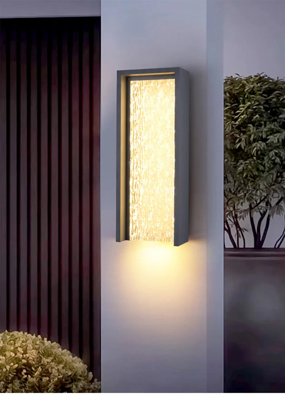 Verthara Premium Rectangle Outdoor Wall Sconce
