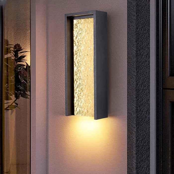 Verthara Premium Rectangle Outdoor Wall Sconce