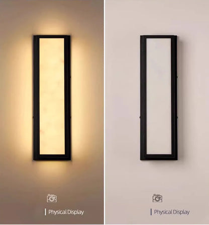 Verthara Premium Rectangular LED Outdoor Wall Light