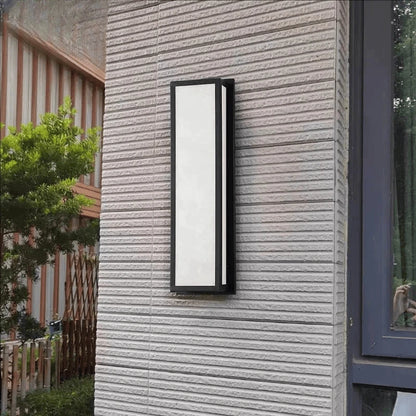 Verthara Premium Rectangular LED Outdoor Wall Light