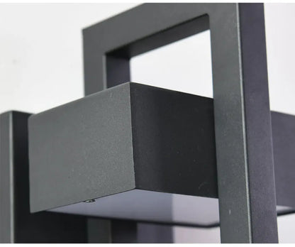 Verthara Premium Retro Black Outdoor LED Wall Lantern