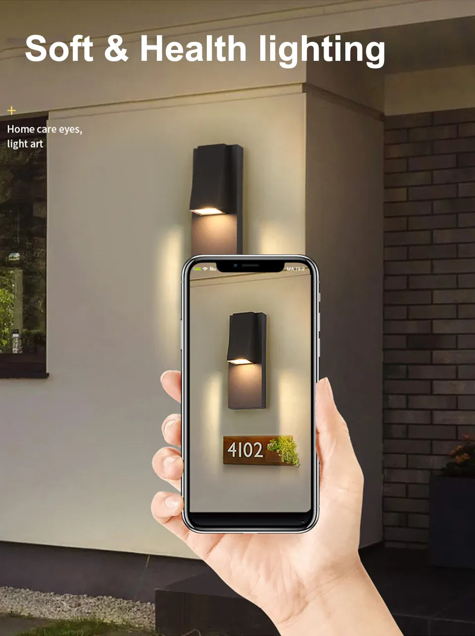 Verthara Premium Retro Black Outdoor LED Wall Sconce