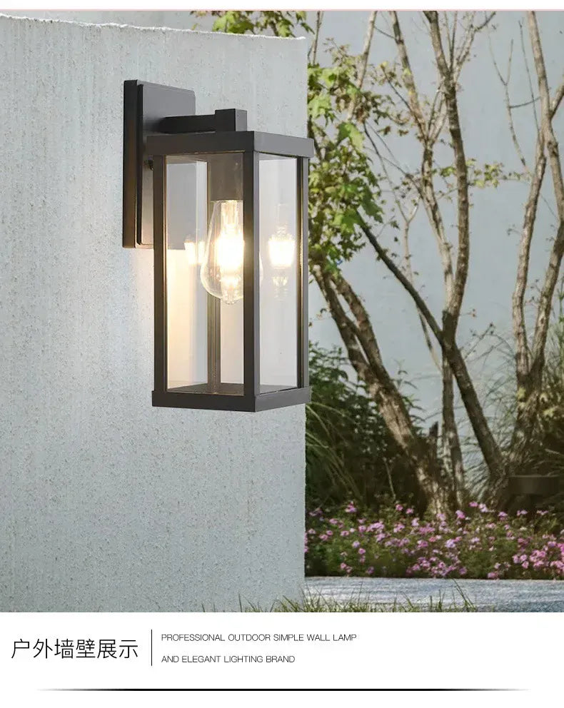 Verthara Premium Retro Exterior Wall Lantern