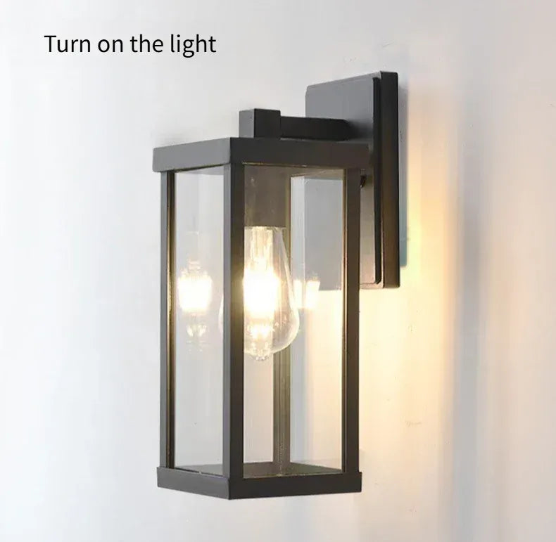 Verthara Premium Retro Exterior Wall Lantern