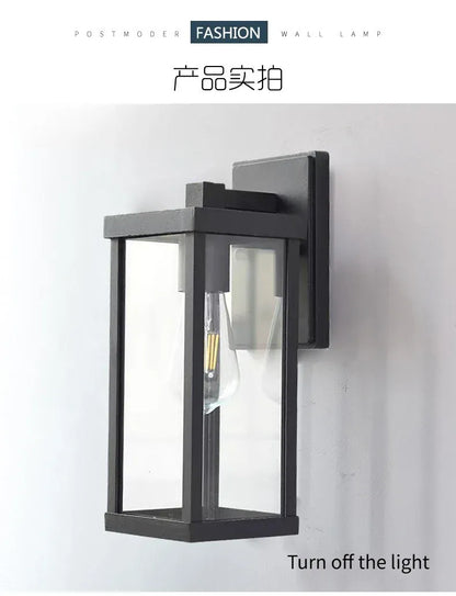 Verthara Premium Retro Exterior Wall Lantern