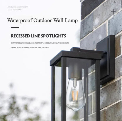 Verthara Premium Retro Exterior Wall Lantern