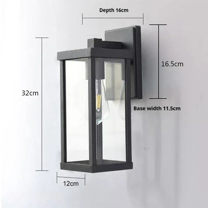Verthara Premium Retro Exterior Wall Lantern