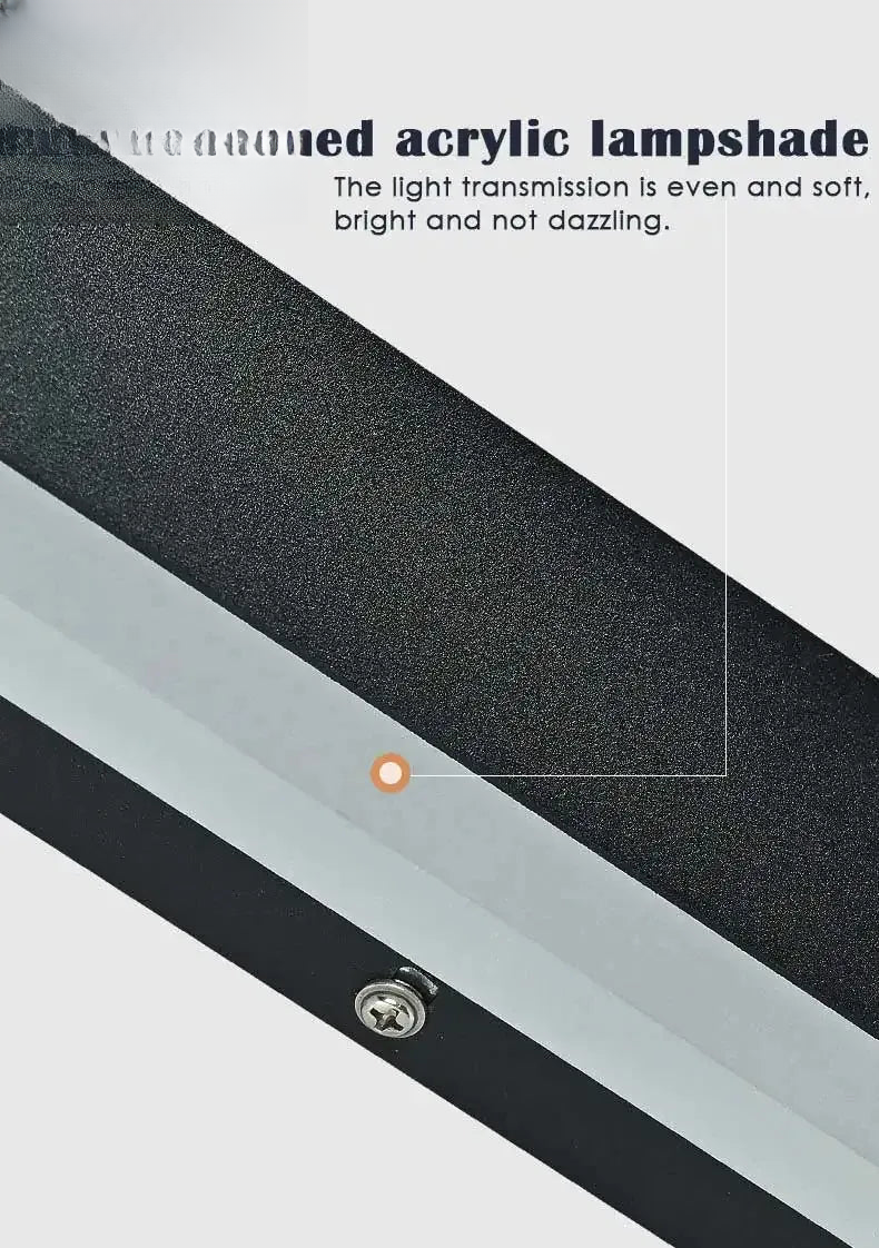 Verthara Premium RGB Dimmable Linear Outdoor Wall Light