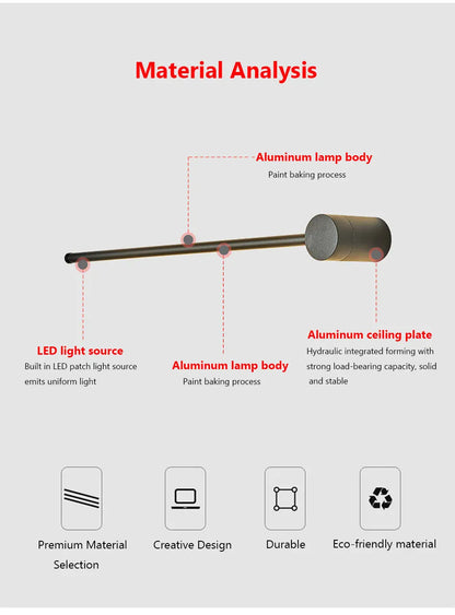 Verthara Premium RGB LED Strip Minimalist Wall Light