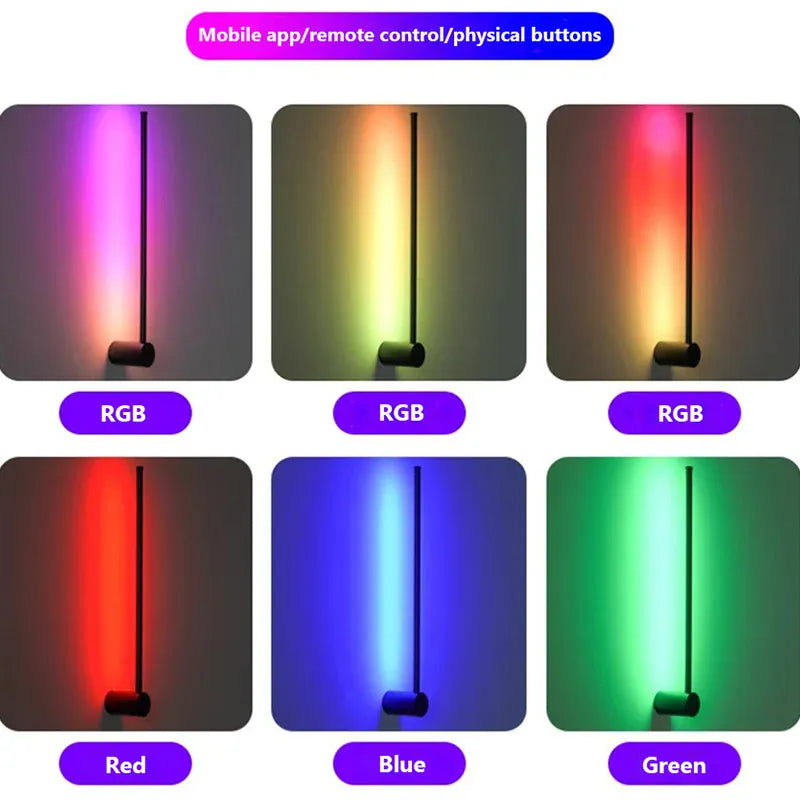 Verthara Premium RGB LED Strip Minimalist Wall Light