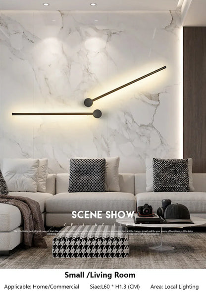 Verthara Premium RGB LED Strip Minimalist Wall Light