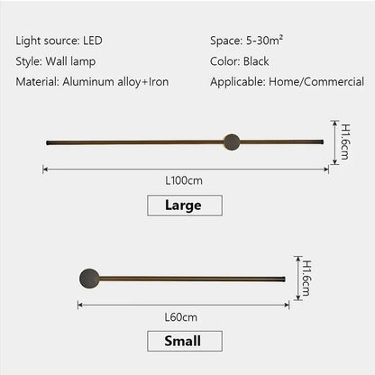 Verthara Premium RGB LED Strip Minimalist Wall Light