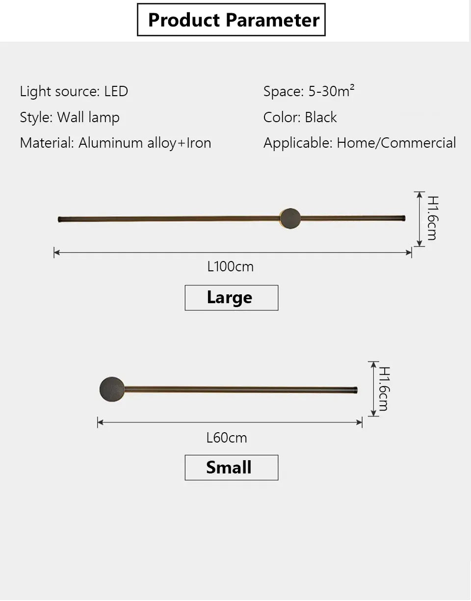 Verthara Premium RGB LED Strip Minimalist Wall Light