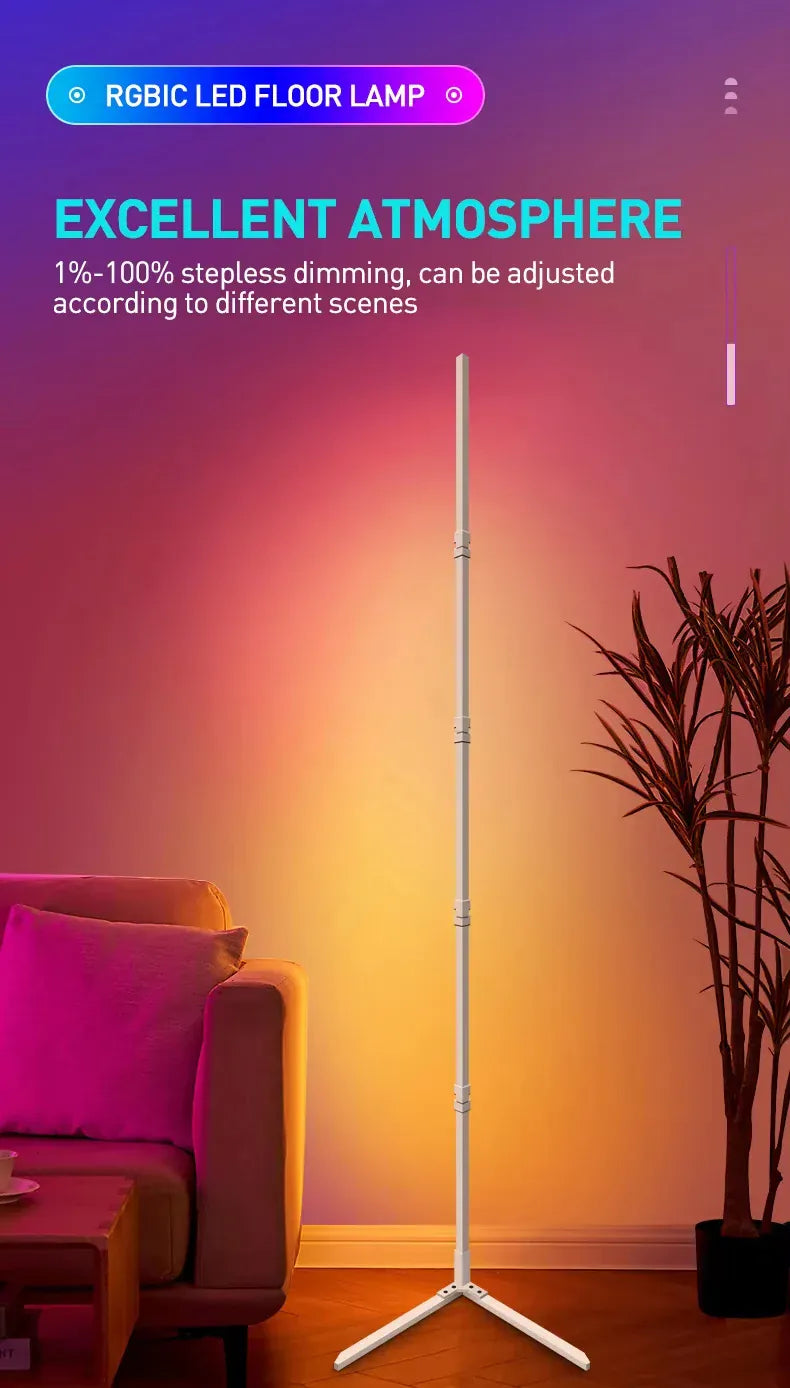 Verthara Premium RGB Smart App-Controlled Floor Lamp
