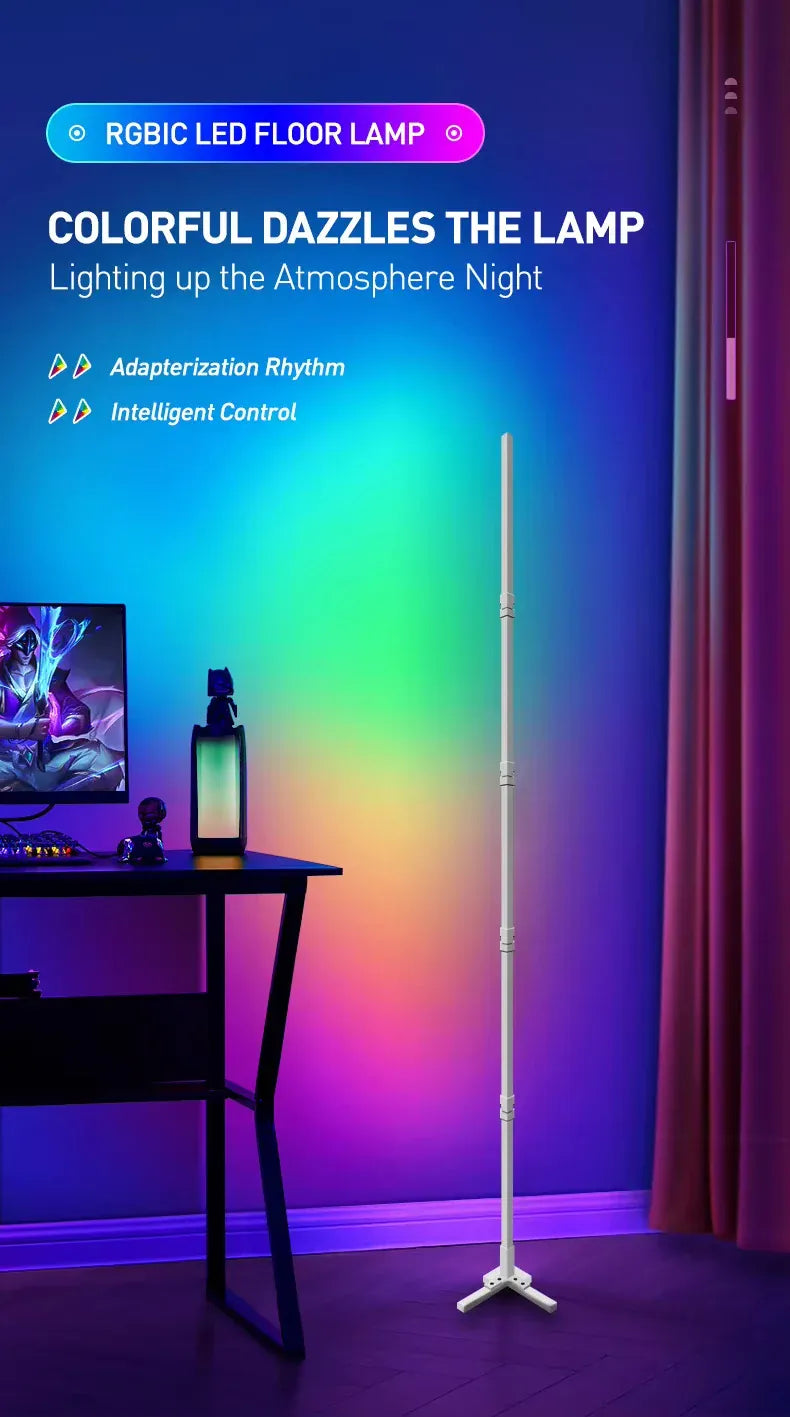 Verthara Premium RGB Smart App-Controlled Floor Lamp