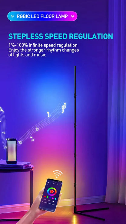 Verthara Premium RGB Smart App-Controlled Floor Lamp