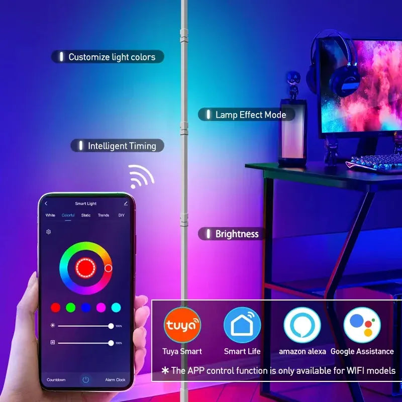 Verthara Premium RGB Smart App-Controlled Floor Lamp