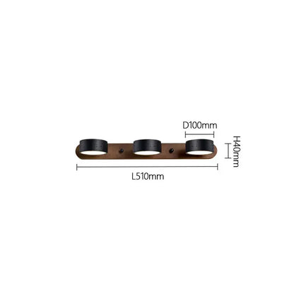 Verthara Premium Rotatable Travertine Stone Vanity Wall Light L510mmxD100xH40