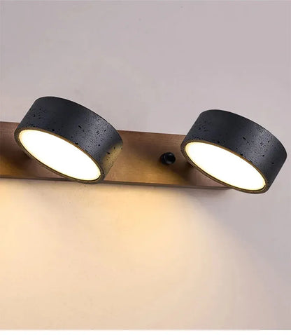 Verthara Premium Rotatable Travertine Stone Vanity Wall Light