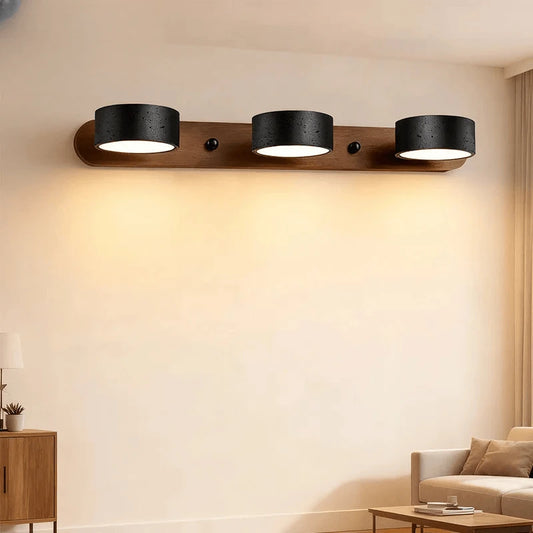 Verthara Premium Rotatable Travertine Stone Vanity Wall Light