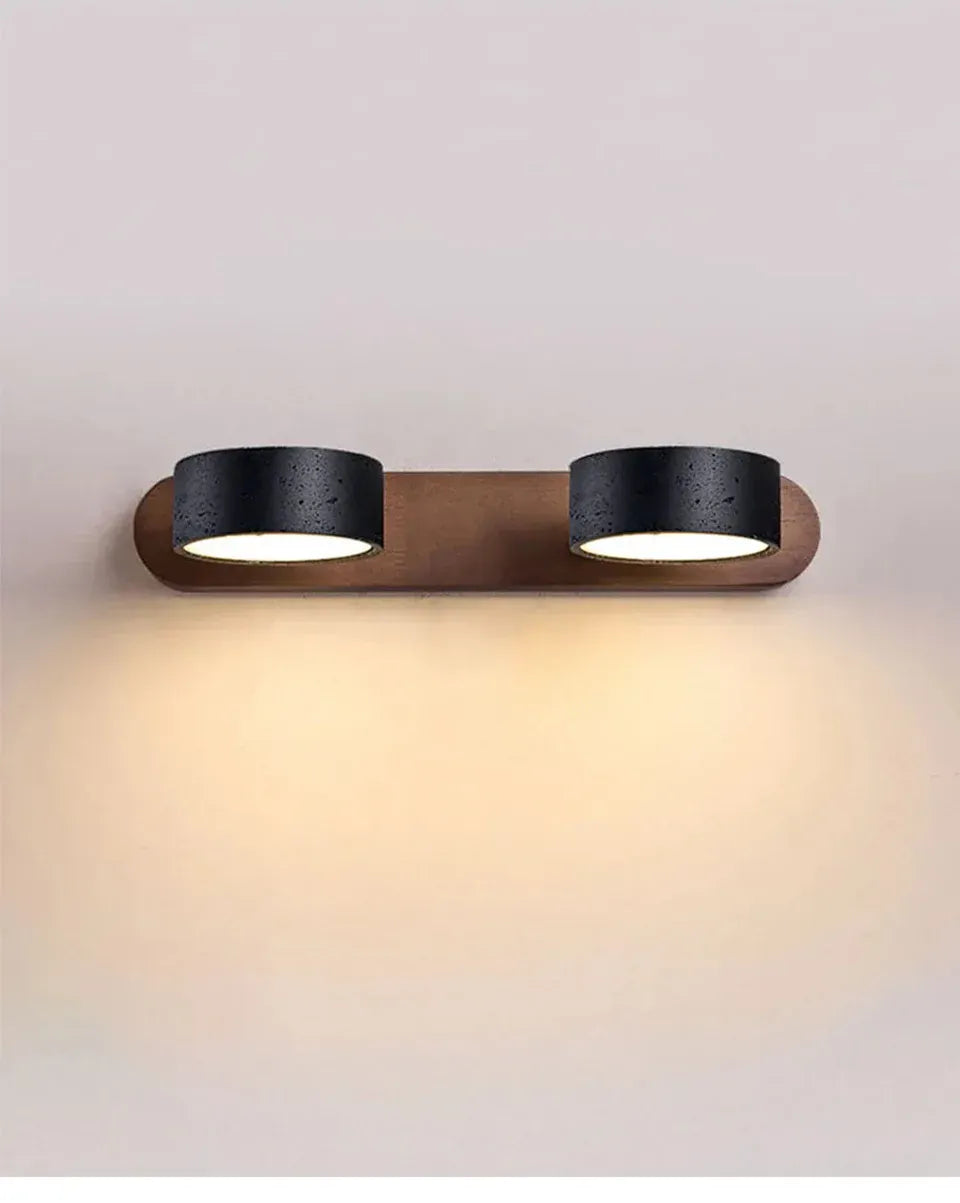 Verthara Premium Rotatable Travertine Stone Vanity Wall Light