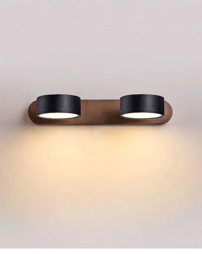 Verthara Premium Rotatable Travertine Stone Vanity Wall Light