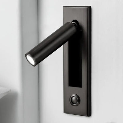Verthara Premium Rotating Bedside Reading Wall Light Matte black / Cool White(5500-7000K)