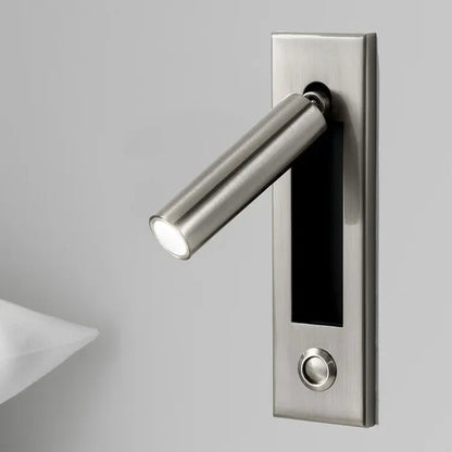 Verthara Premium Rotating Bedside Reading Wall Light Satin nickel / Cool White(5500-7000K)