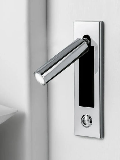 Verthara Premium Rotating Bedside Reading Wall Light Chrome / Cool White(5500-7000K)
