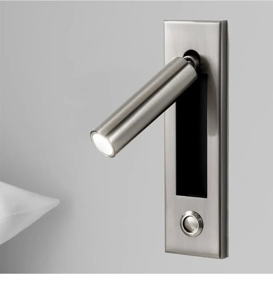 Verthara Premium Rotating Bedside Reading Wall Light