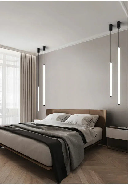 Verthara Premium Rotating Linear Acrylic Staircase Chandelier