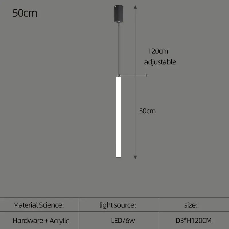 Verthara Premium Rotating Linear Acrylic Staircase Chandelier