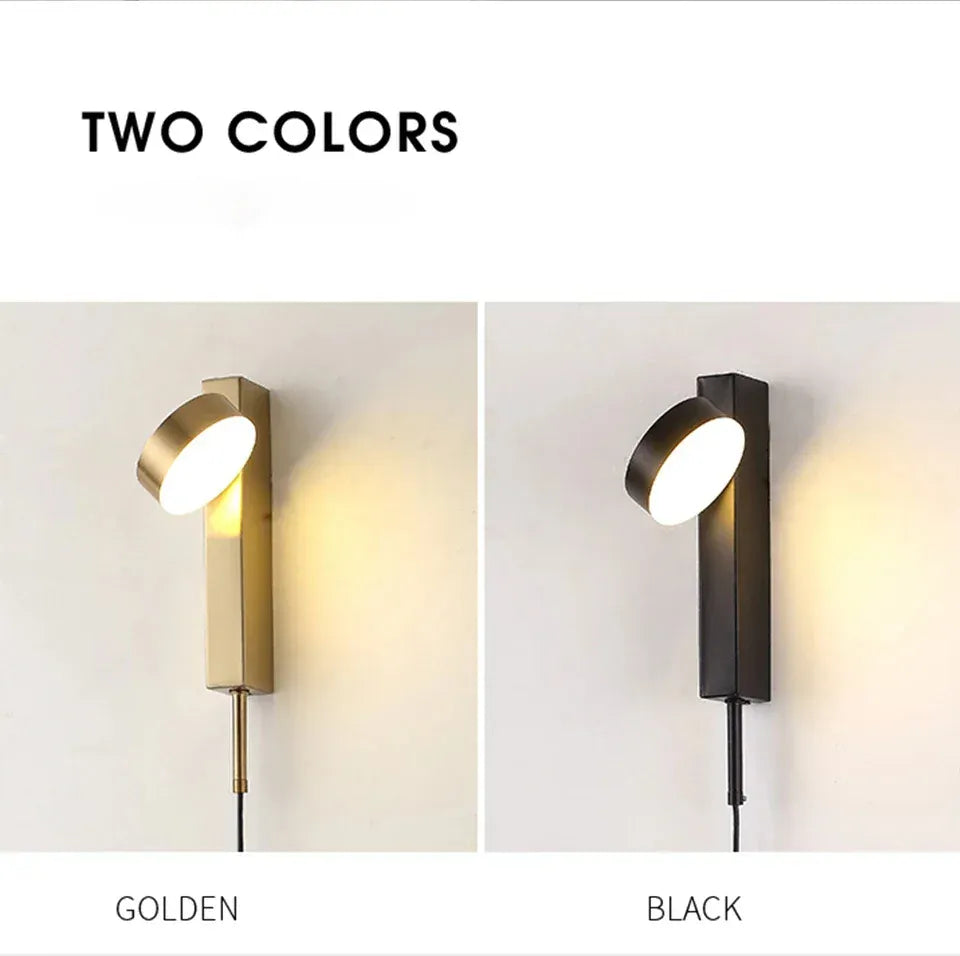 Verthara Premium Rotating Wall Light with Rotary Switch