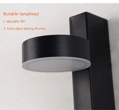 Verthara Premium Rotating Wall Light with Rotary Switch