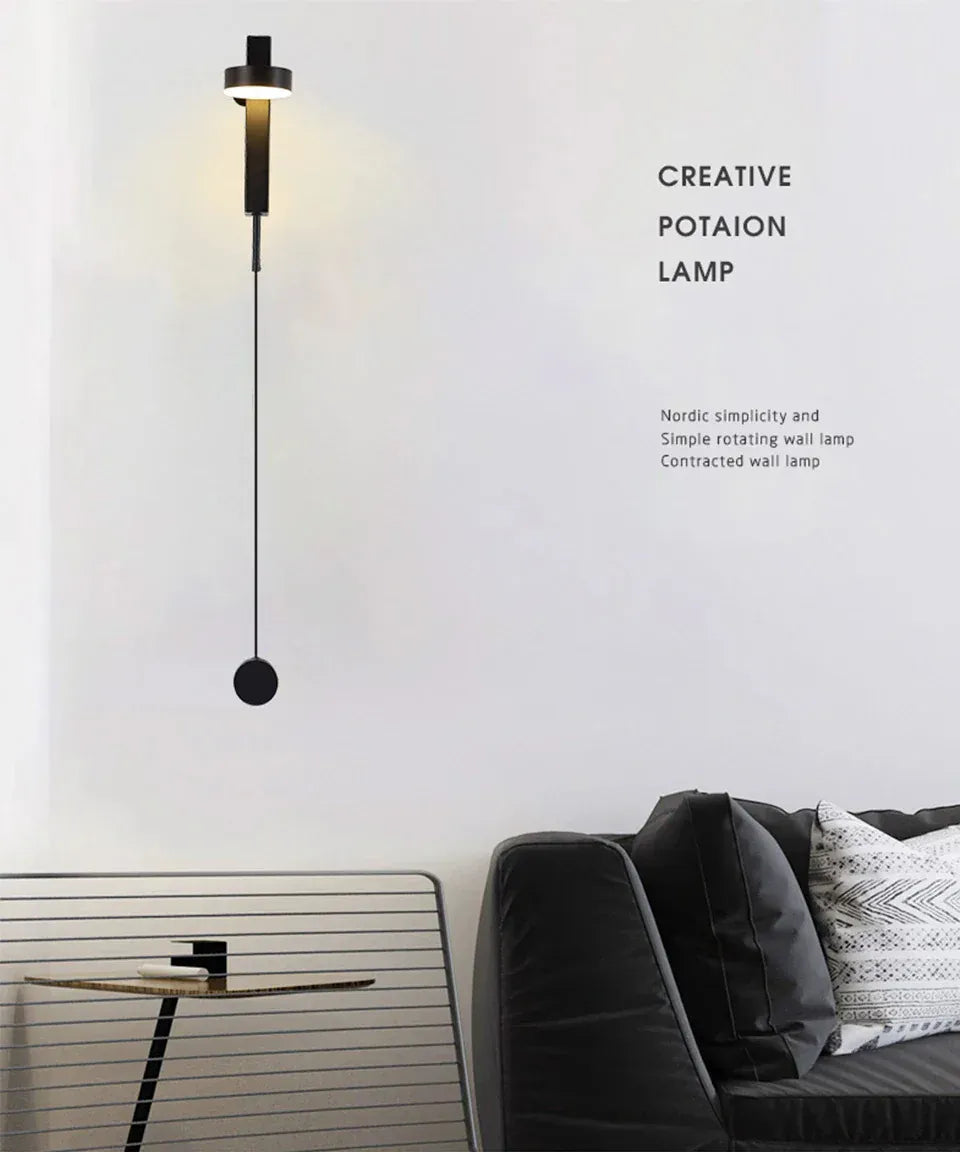 Verthara Premium Rotating Wall Light with Rotary Switch
