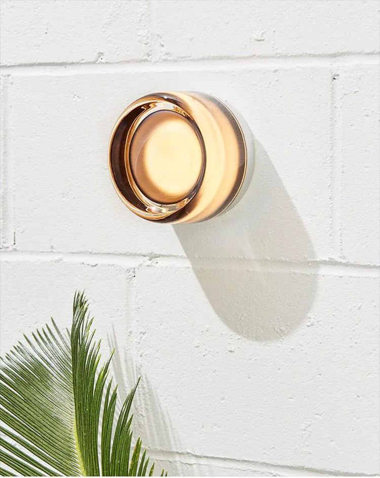 Verthara Premium Round LED Indoor-Outdoor Wall Sconce
