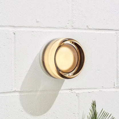 Verthara Premium Round LED Indoor-Outdoor Wall Sconce