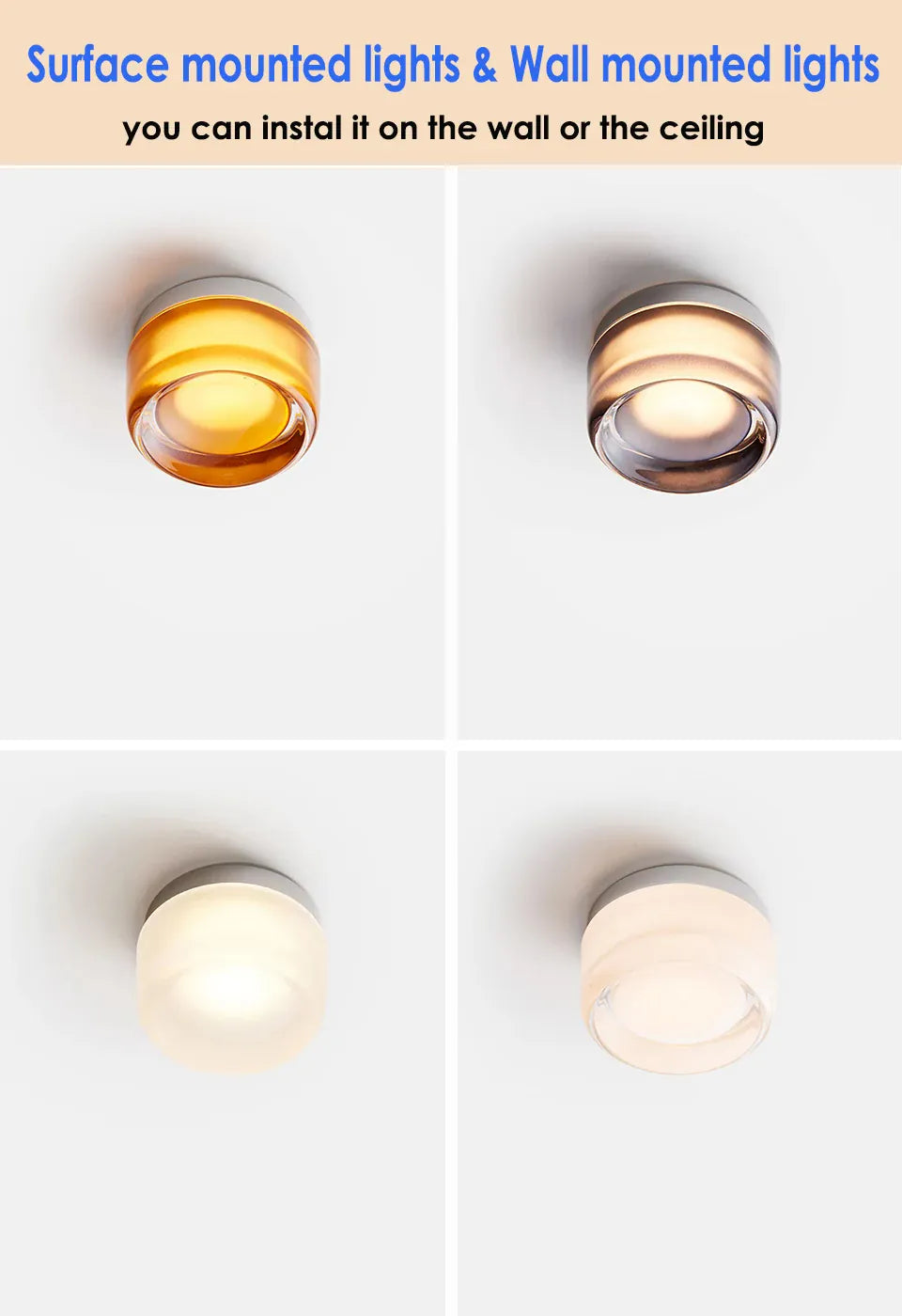 Verthara Premium Round LED Indoor-Outdoor Wall Sconce