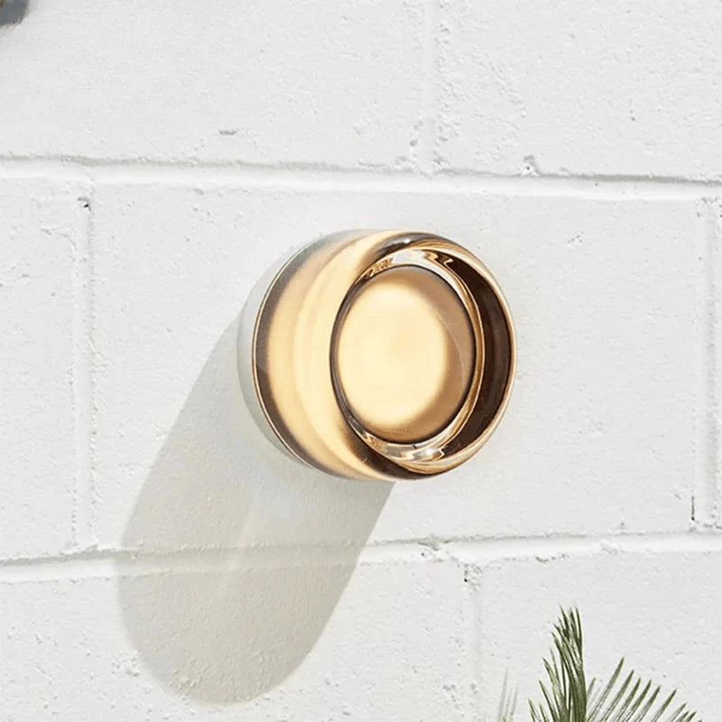 Verthara Premium Round LED Indoor-Outdoor Wall Sconce