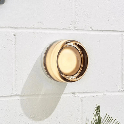 Verthara Premium Round LED Indoor-Outdoor Wall Sconce