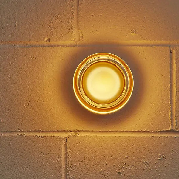 Verthara Premium Round LED Indoor-Outdoor Wall Sconce