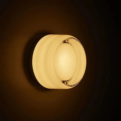 Verthara Premium Round LED Indoor-Outdoor Wall Sconce